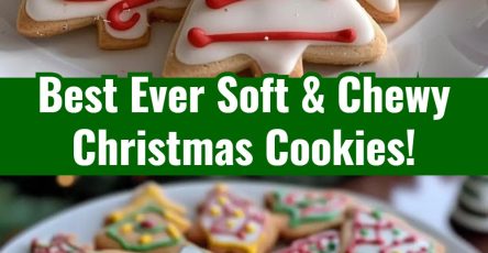 Best Ever Soft & Chewy Christmas Cookies!