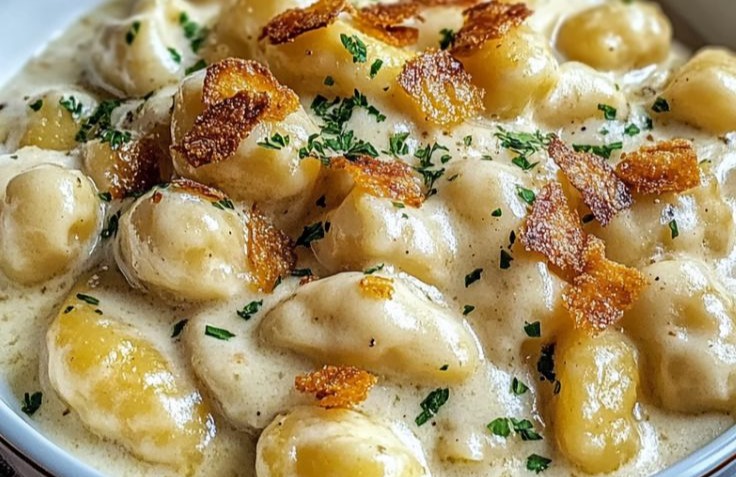 Classic Creamy Crack Chicken Gnocchi