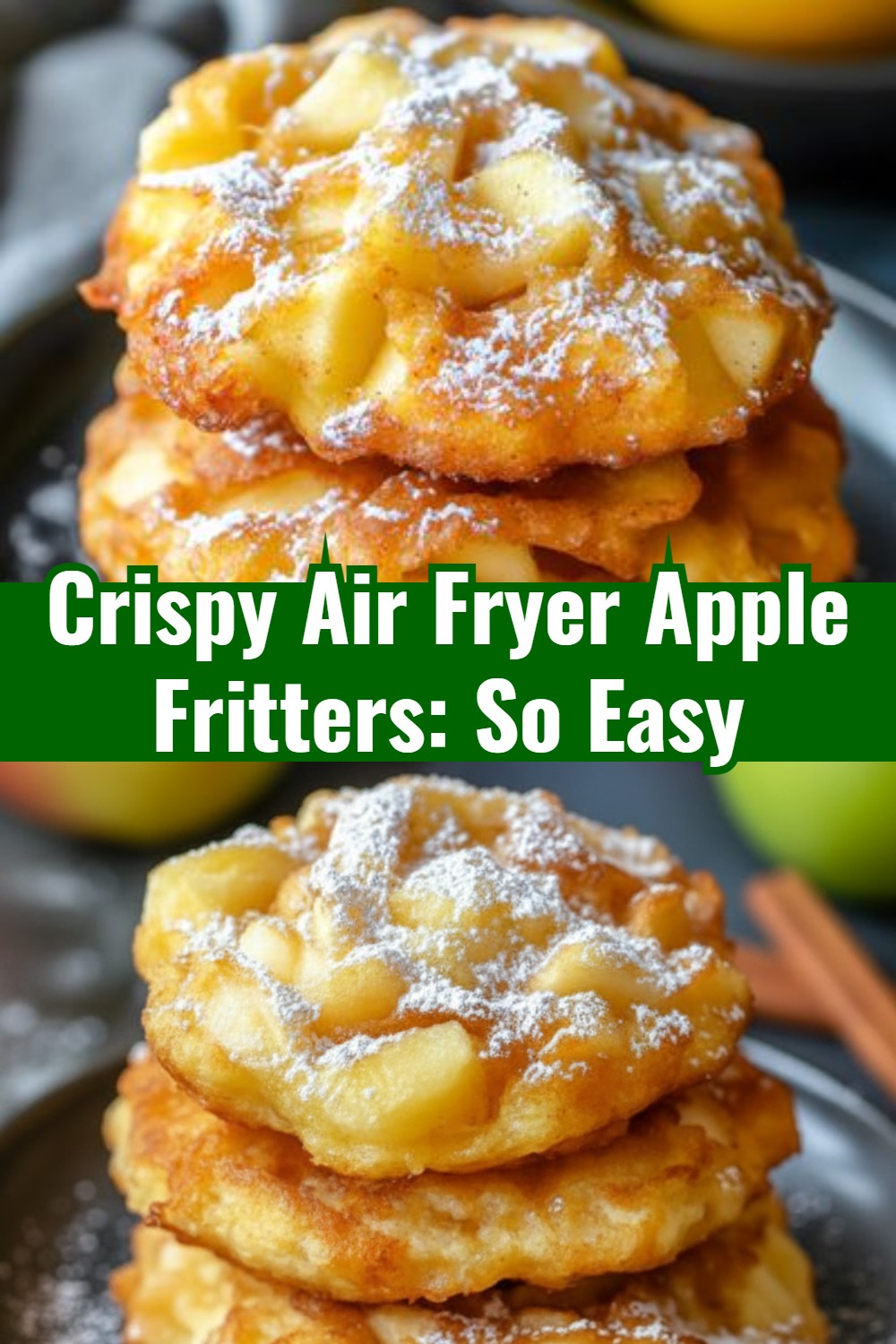 Crispy Air Fryer Apple Fritters You'll Crave!