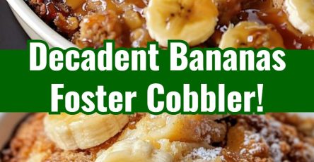Delightful Bananas Foster Cobbler