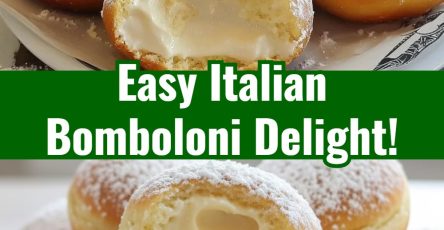 Italian Custard Bomboloni