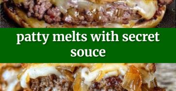 patty melts with secret souce