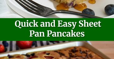 Quick and Easy Sheet Pan Pancakes
