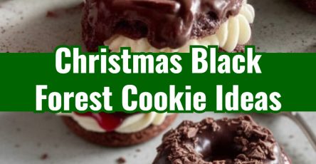 Easy Chocolate Black Forest Christmas Cookies Ideas Prettiest Treats