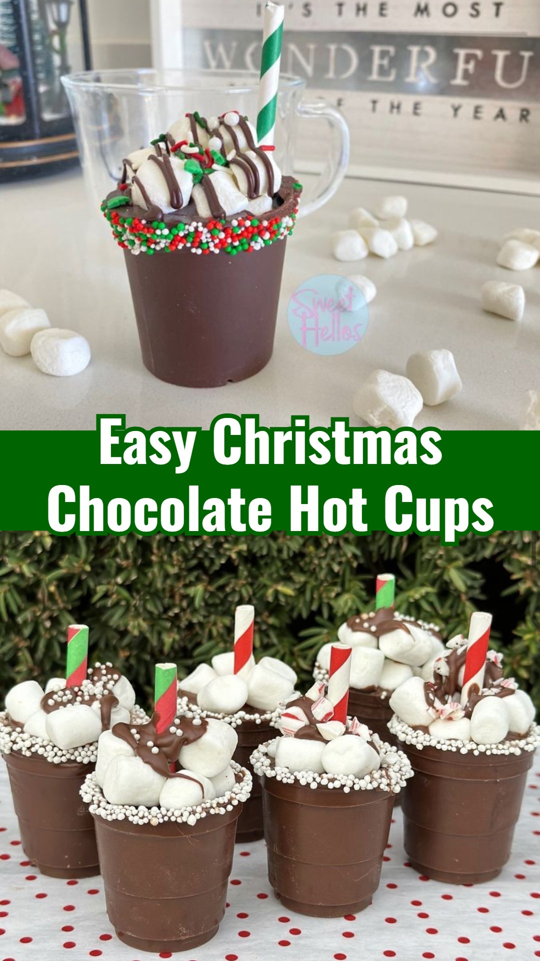 Easy Christmas Chocolate Hot Cups Festive Treat Ideas