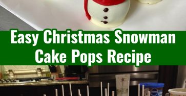 Easy Christmas Snowman Cake Pops for Simple Holiday Parties