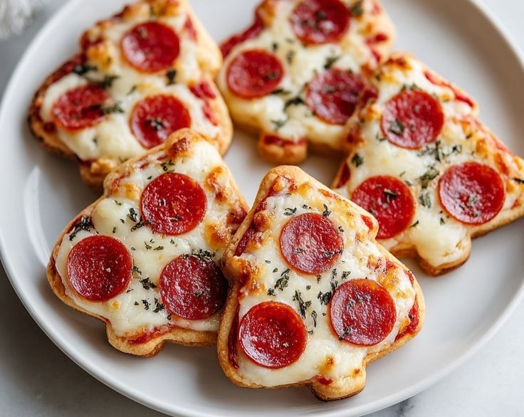 Easy Christmas Tree Pizza: Fun Kids Dinner & Holiday Appetizer overview