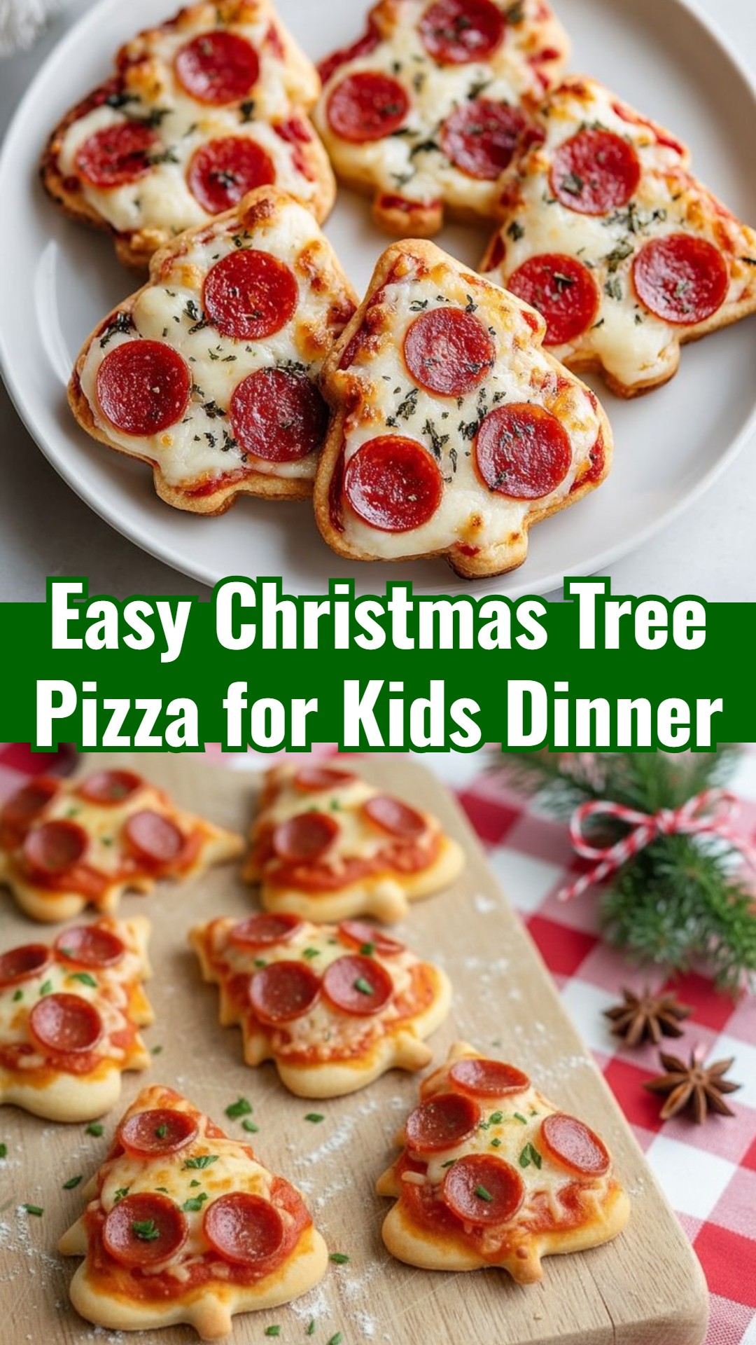 Easy Christmas Tree Pizza: Fun Kids Dinner & Holiday Appetizer