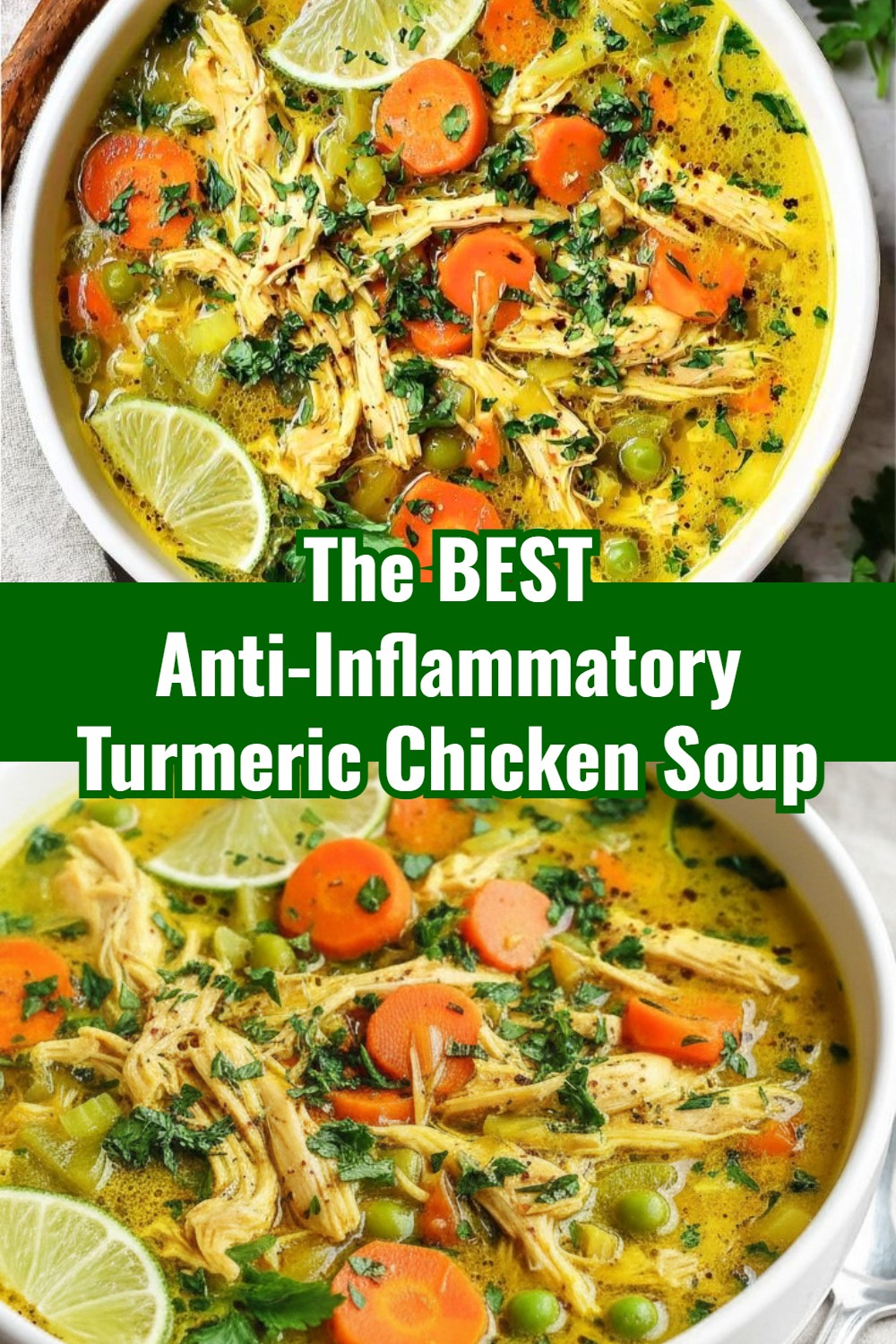 Easy & Healthy Anti-Inflammatory Turmeric Chicken Soup: A Simple Recipe for Wellness