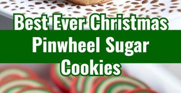 Easy Christmas Pinwheel Cookies for Holiday Parties