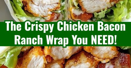 Easy Crispy Chicken Bacon Ranch Wraps Quick Dinner