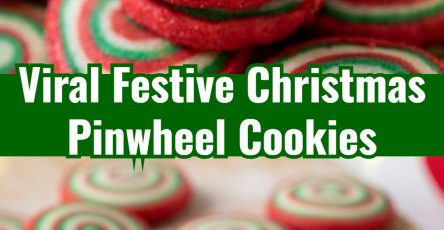 Easy Festive Christmas Pinwheel Cookies