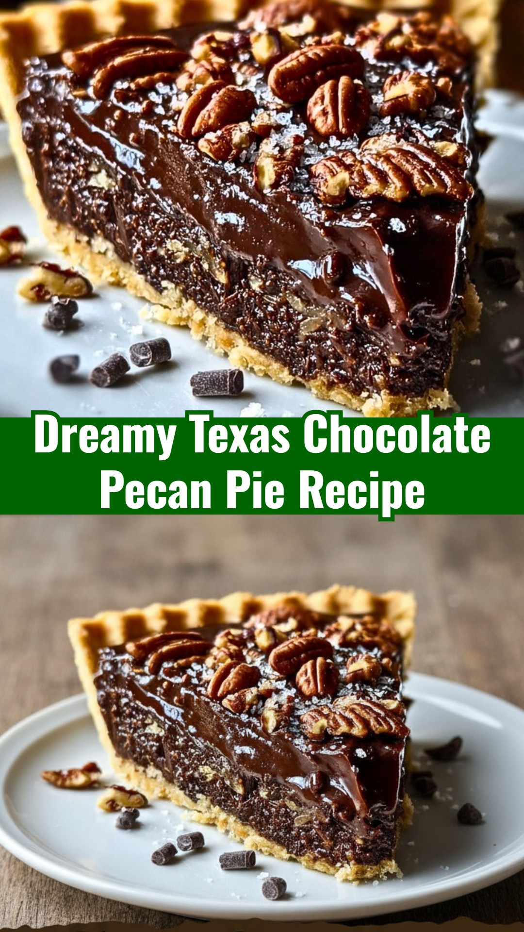 Easy Texas Best Chocolate Pecan Pie