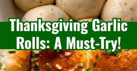 Garlic Thanksgiving Bread Rolls