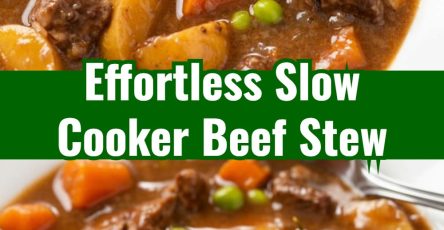 Slow Cooker Beef Stew