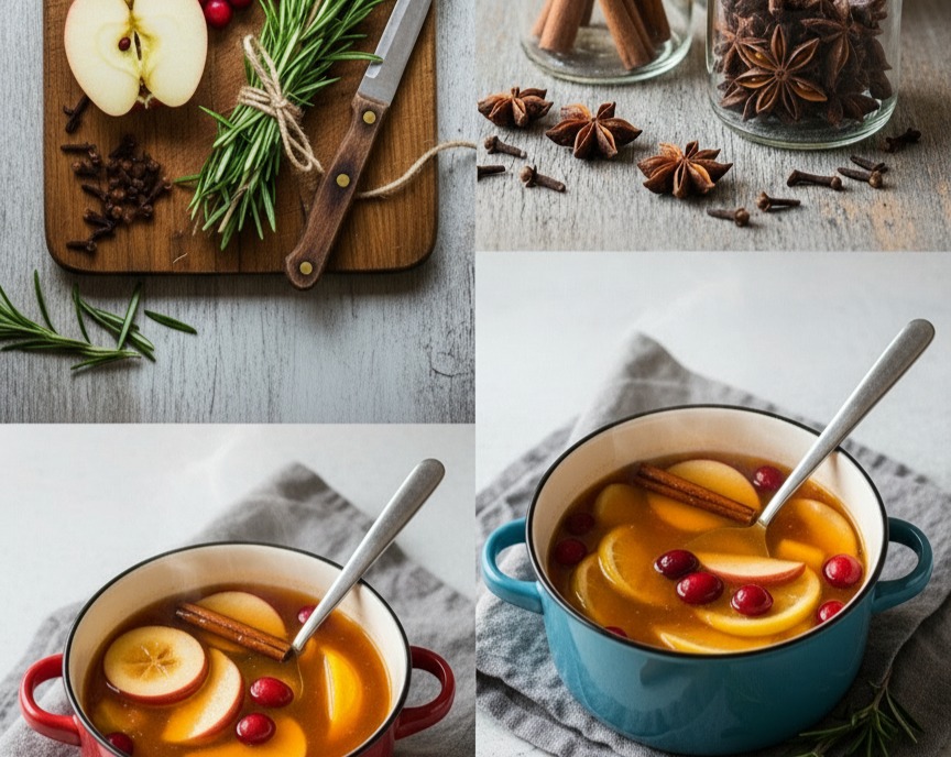 Cozy Home Simmer Pot Recipes Best Smelling Holiday Scent Inspiration serving