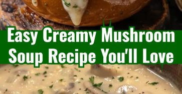 Creamy Mushroom Soup Healthy Earthy Elegant Autumn Inspiration