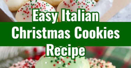 Easy Authentic Old Fashioned Italian Christmas Cookies Recipe