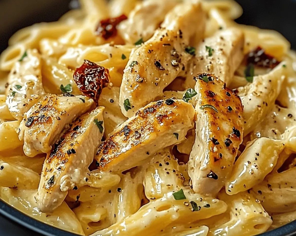 Easy Cheesy Chicken Pasta Delicious Lunch and Dinner Recipe overview