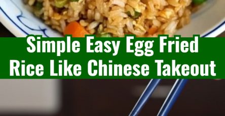 Easy Egg Fried Rice Just Like Chinese Takeout Cooking Tips
