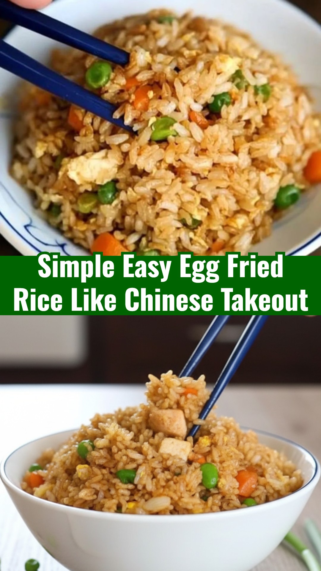 Easy Egg Fried Rice Just Like Chinese Takeout Cooking Tips