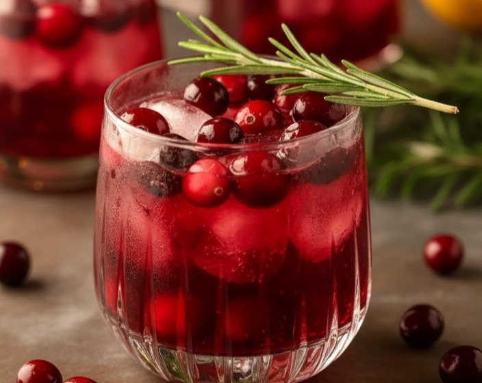 Easy Holiday Ornament Cocktail Festive Christmas Party Drink Ideas serving
