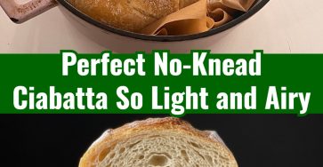 Easy No-Knead Ciabatta for Family Meals Fun Lunches Batch Baking