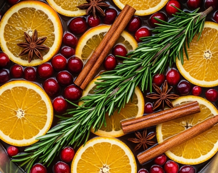 Easy Seasonal Simmer Pot Recipes Fall Winter New Years overview