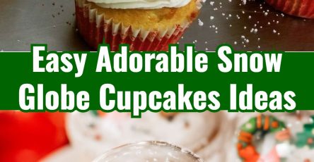 Easy Snow Globe Cupcakes A Pinterest Mom Christmas Baking Hack