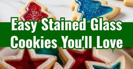 Easy Stained Glass Jolly Rancher Cookies Sweet Christmas Biscuits