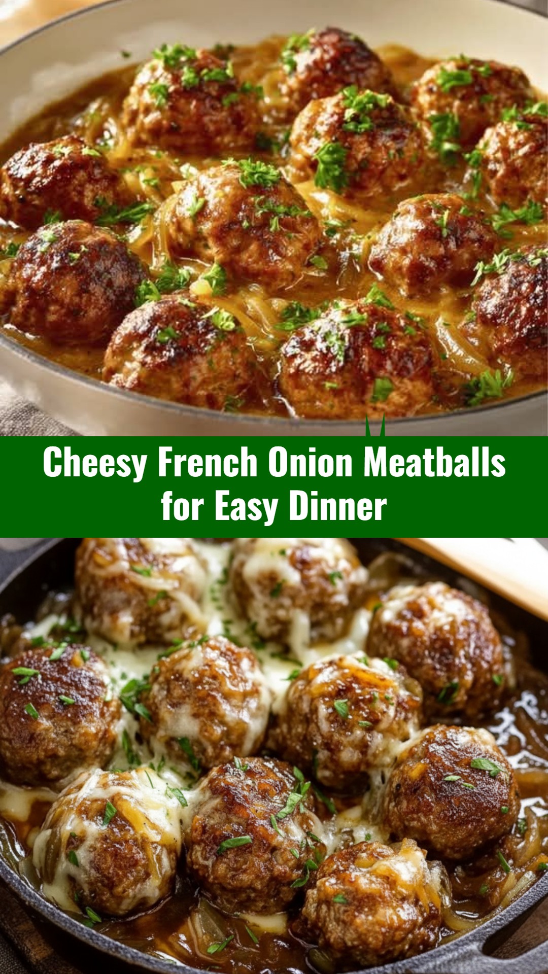 French Onion Meatballs Quick Meat Recipes Different Meatball Recipes
