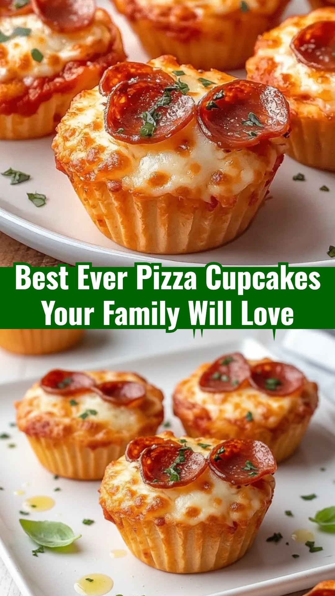 PIZZA CUPCAKES Fun Easy Things To Cook Food Appetizers