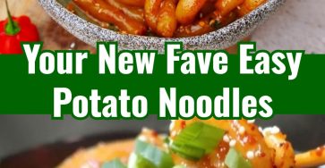 Tasty Homemade Potato Noodles Dinner Ideas Vegetarian Snacks