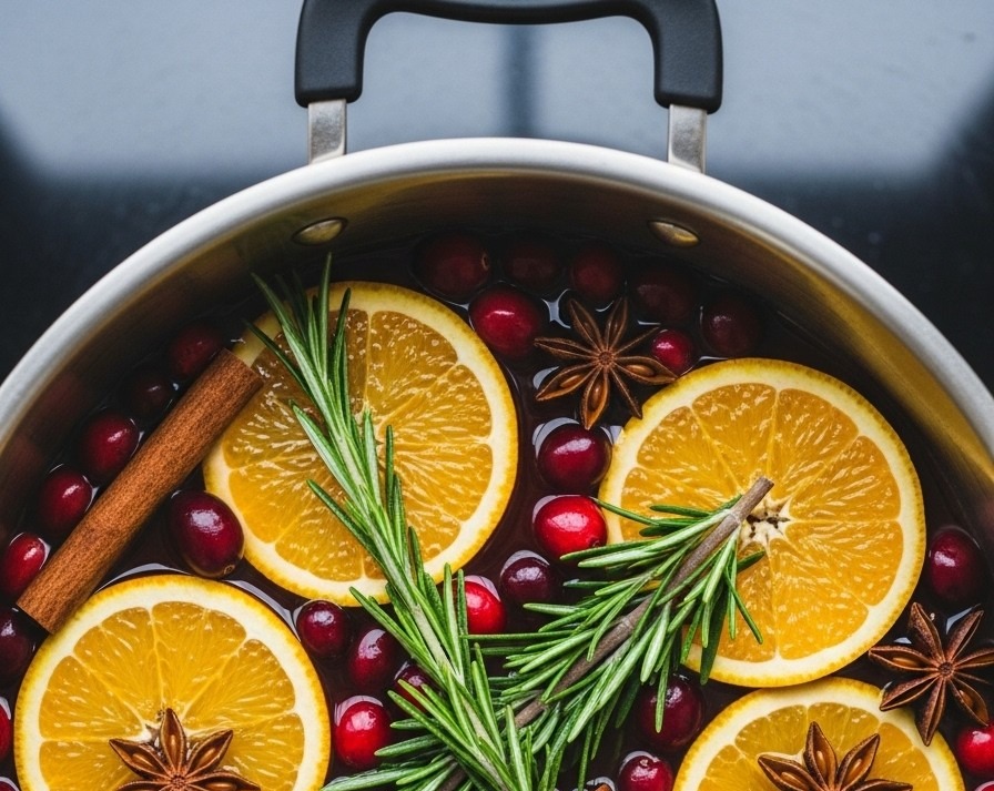 The Perfect Winter Simmer Pot with Cranberry Orange and Spice overview