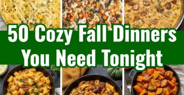 Warm Cozy Fall Stew: Easy Autumn Dinner Meal Idea