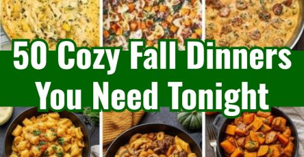 Warm Cozy Fall Stew: Easy Autumn Dinner Meal Idea