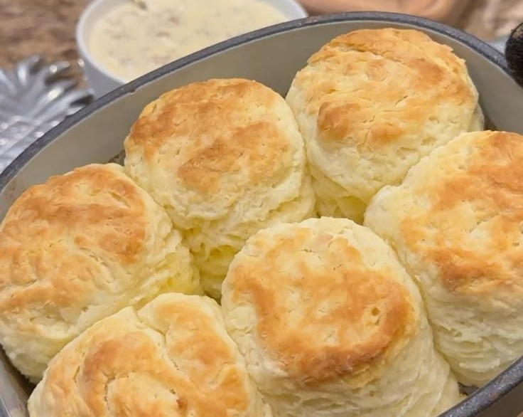Best Easy 3-Ingredient Buttermilk Biscuits Homemade Bread Recipe overview