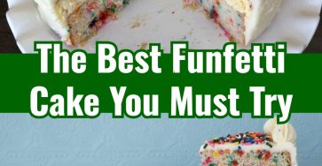 Best Funfetti Cake Easy Four-Layer Birthday 8-Inch Delight