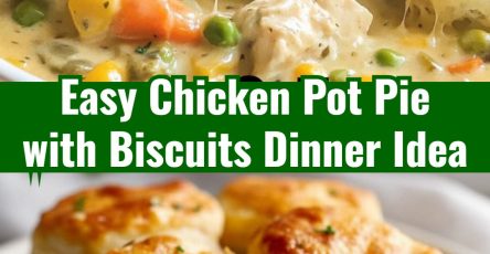 Easy Chicken Pot Pie with Biscuits Homemade Chicken Pot Pie