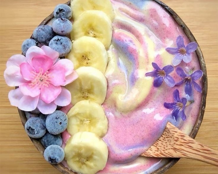 Easy Cool Blue Açai Bowl Aesthetic High Protein Breakfast Trend overview