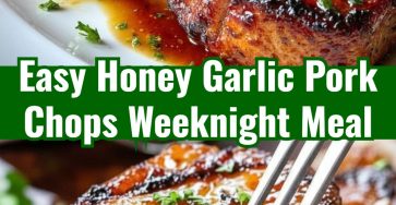 Easy Honey Garlic Asian Pork Chops Recipe