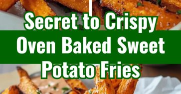 Easy Oven Baked Crispy Sweet Potato Fries Fitness Veggie Recipes