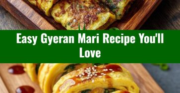 Easy Colorful Gyeran Mari Korean Rolled Omelette