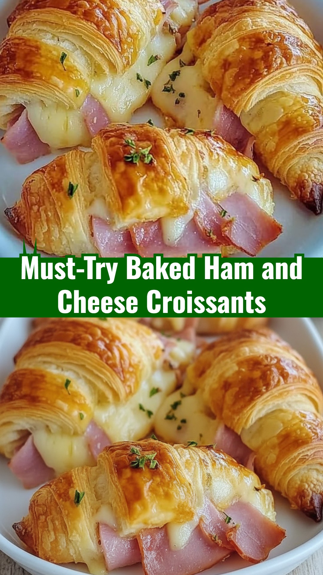 Easy Baked Ham And Cheese Croissant Brunch Recipes