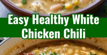 Easy Home Healthy White Chicken Chili Recipe