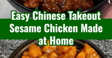 Chinese Takeout Sesame Chicken Sesame Chicken Recipe Easy
