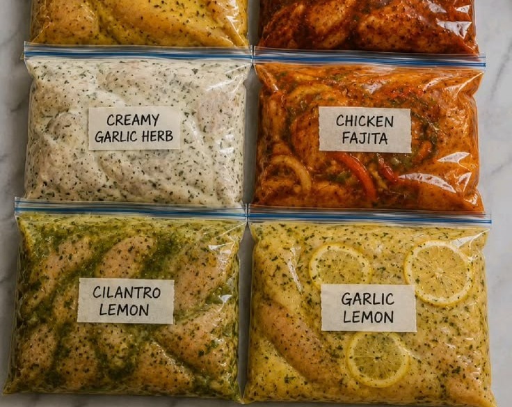 6 Chicken Marinade Recipes Freezer Friendly Different Marinades For Chicken serving