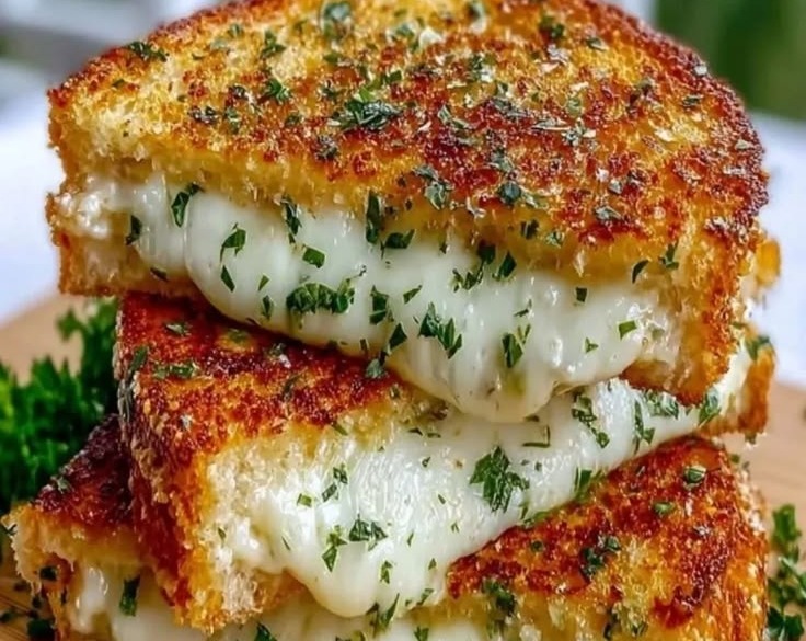 Garlic Bread Grilled Cheese Easy Things To Eat overview