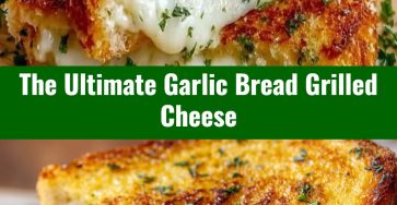 Garlic Bread Grilled Cheese Easy Things To Eat