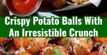 Simple Food To Make Crispy Potato Balls Recipe